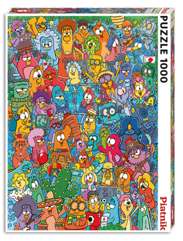 Puzzle Vogel-Wimmelbild