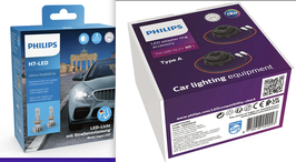 VW Tiguan 5N  Facelift 2011-2016  Set H7 LED Philips PRO6000  mit Strassenzulassung 230% mehr Licht mit Adapterring Typ A