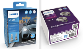 OPEL Astra J  2009-2015  Set H7 LED Philips PRO6000  mit Strassenzulassung 230% mehr Licht mit Adapterring Typ P