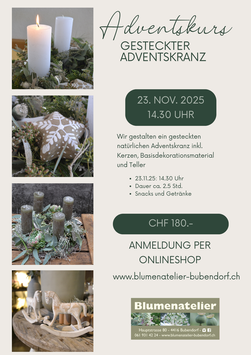 Adventskranzkurs 23.November 2025