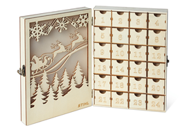 Stihl Adventskalender Holz