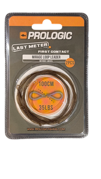 Prologic Last Meter Mirage Loop Leader 100cm 35lbs