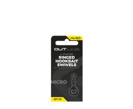 AVID Outline Links Ringed Hookbait Swivels Micro