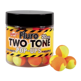 Dynamite Baits Fluro Two Tone Pop Up´s Tutti Frutti - Pineapple 20mm 70gr.
