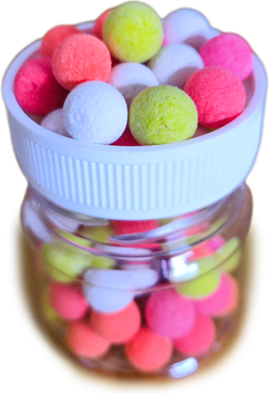 NB Mini Pop Up´s fluo Mix 9mm 20gr.