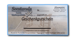 Seesternla Geschenkgutschein