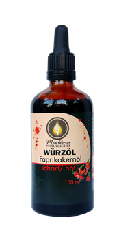 Paprikakernöl scharf 100 ml Pipette