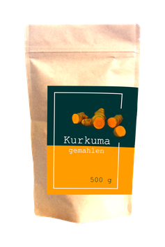 Kurkuma gemahlen