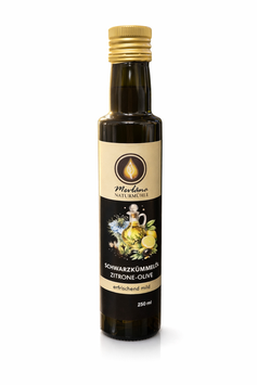 Schwarzkümmelöl-Zitrone