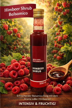 Himbeer Shrub Fruchtbalsamico 250 ml (3% Säure)