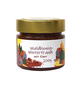 Gewürzter Waldblütenhonig mit Zimt