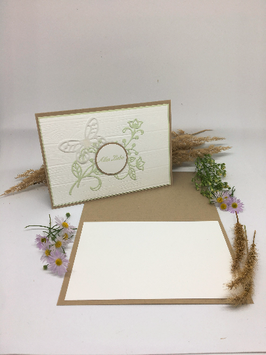 Geburtstagskarte "Alles Liebe"