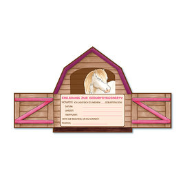 Geburtstags-Set "Girlie-Pony-Party"