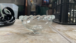 Coppa in vetro di Murano modello 99.81 Gio Ponti