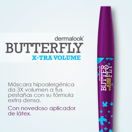 MÁSCARA DE PESTAÑAS BUTTERFLY XTRA VOLUMEN