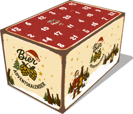 Fränkischer Bieradventskalender (gelb)