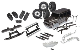 TRAXXAS TRX-4 "MB G500 Karosserie-KIT" – schwarz – SONDERBAUSATZ