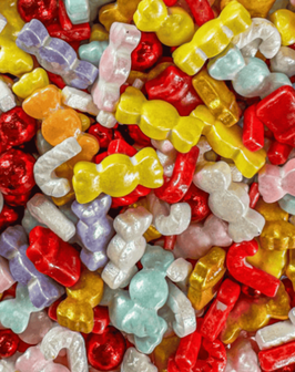 Sprinkles mix adornos navideños 90gr Azucren 2114