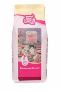 Preparado crema encantada vainilla 900gr Funcakes 2107