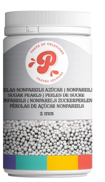 Nonpareils plata Pastrycolours 65gr 2068