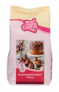 Preparado crema encantada chocolate 450gr Funcakes 2106