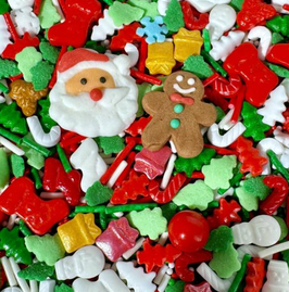 Sprinkles Santa Mix 90gr Azucren 2111