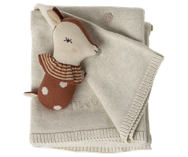 Baby Decke mit Rassel