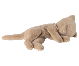 Schlafende Katze Klein, Peach