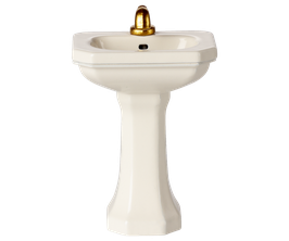 Waschbecken Maus Creme