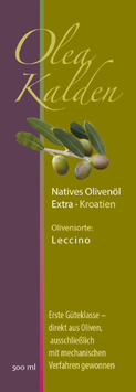 Leccino - Olea Kalden- Extra natives Olivenl aus Istrien