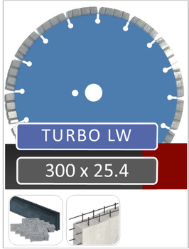 Turbo LW 300 X 25.4