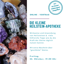 Online-Vortrag "Kleine Heilstein-Apotheke"