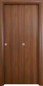 Porta piego 50/50 Tonda Noce