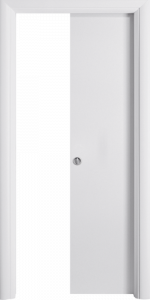 Porta Scorrevole Tonda Bianco