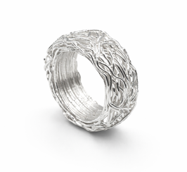 R1049 Silberring Nest