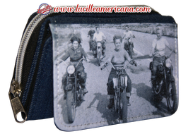 Porte monnaie Vintage Rider Girls