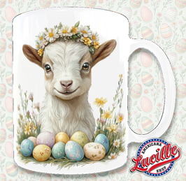 Mug Pâques Agneau Oeufs