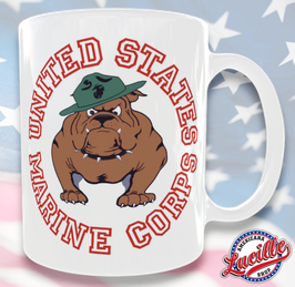Mug US Marines Bulldog