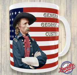 Mug US General Custer portrait