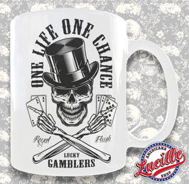 Mug Skull Gambler nb