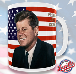 Mug US President J.F. Kennedy