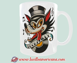 Mug Rockabilly Wolf