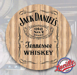 Sous verre/bouteille Jack Daniel's wood
