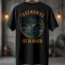 THL-Einsatz: Stahl, Glas und absolute Präzision | T-Shirt "Irgendwas ist ja immer"- Kollektion