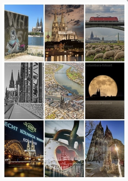 Köln - Postkarten 10 Stück sortiert