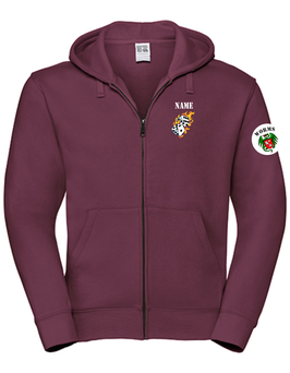 Kapuzenjacke weinrot #Tabletop