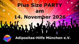 Plus Size PARTY am 14. November 2026