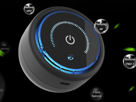 Mini UV-C lucht sterilisator, auto, camper, laptop en werkplek