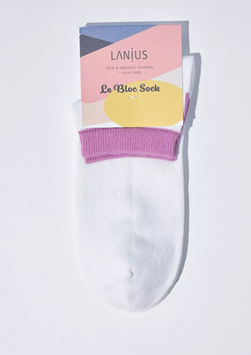 Lanius - Sneaker Socken GOTS - in zwei Farben