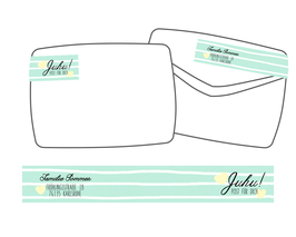 WrapAround Etiketten -Stripes-